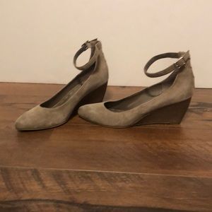 Enzo Angiolini wedge with ankle strap